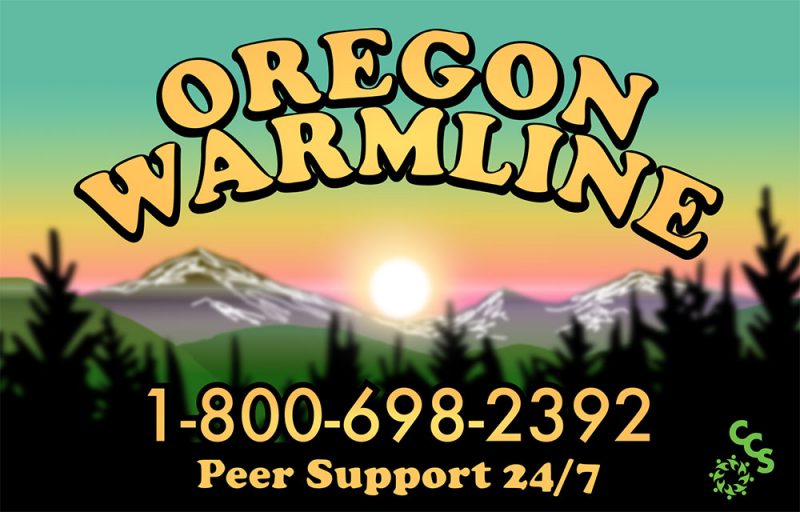 Oregon Warmline (Community Counseling Solutions)
